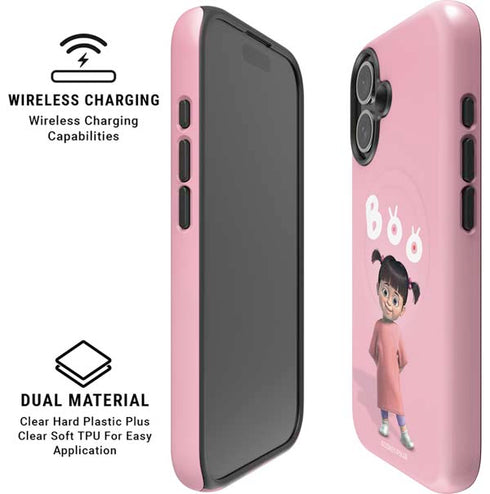 Disney Monsters Inc. Boo Portrait iPhone 16 Plus Magsafe Impact Case